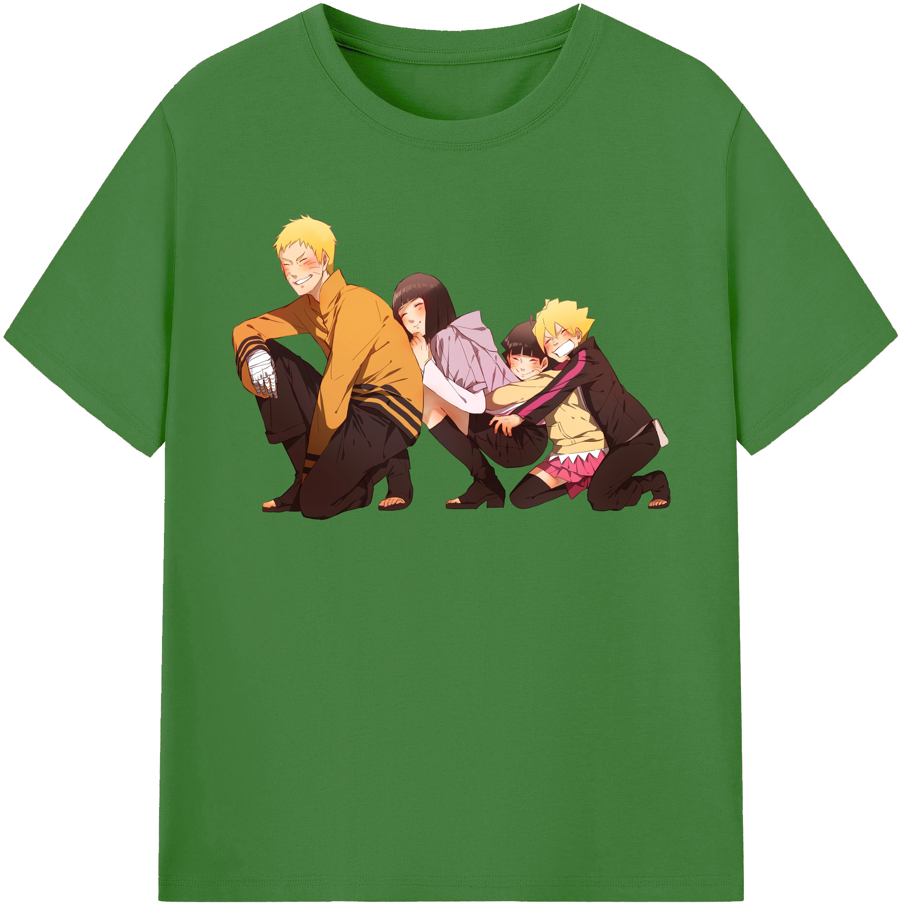 （画像用） NARUTO -ナルト- うずまき ナルト Uzumaki Naruto レディースカジュアルプリントTシャツ（綿100％）